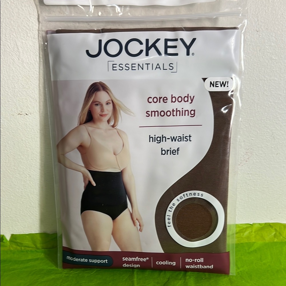 NEW Jockey Essentials Women's Core Body Smoothing High-Waist Brief Various Sizes